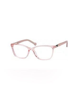 ZENNI Pink Rectangular Frame Prescription Eyeglasses